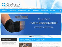 Tablet Screenshot of biobrace.com